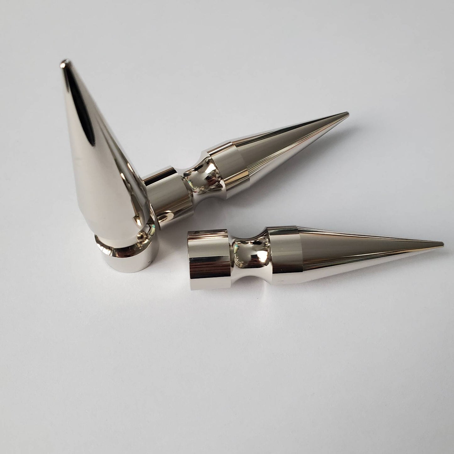 Wholesale 5pcs Giant Punk Tree Spike Studs with Screwback Metal Spikes Rivet for Leathercraft, Leather Findings and Motorcycle Accessories