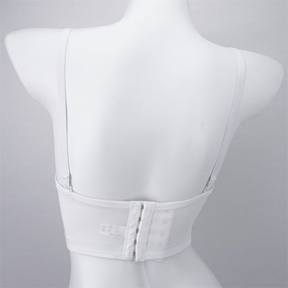 Burning Man Rave Festival Rhinestones Embellished Bustier Corset Top Bra Party Clothing 36079