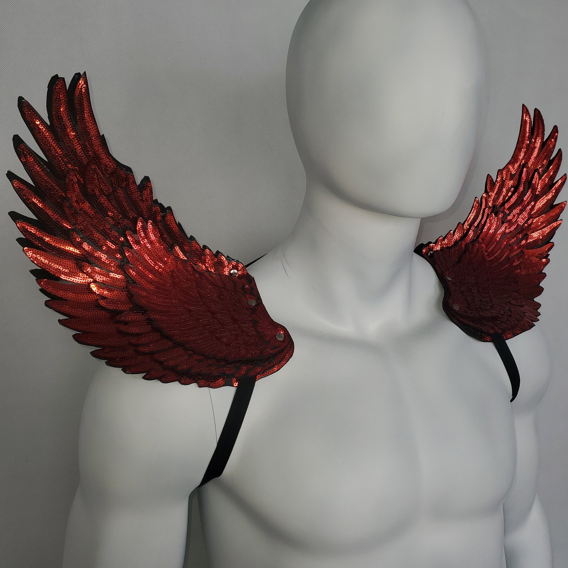 Burning Man Rave Sexy Festival Sequins Three-dimensional Wings Catwalk Gogo Fashion Shoulders Piece Accessories